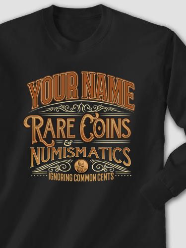 Rare Coins : Printed Long Sleeves