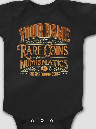 Rare Coins : Printed Baby Bodysuits