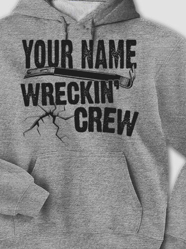 Wreckin' Crew : Printed Hoodies
