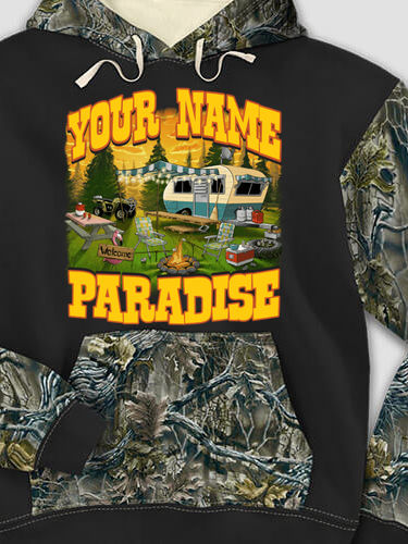 Camper's Paradise : Printed 2-Tone Camo Hoodies