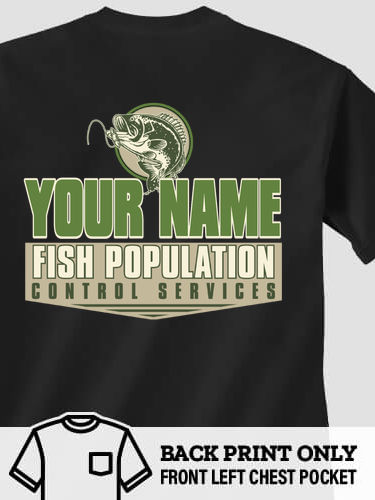 Fish Services : Printed Pocket T-Shirts