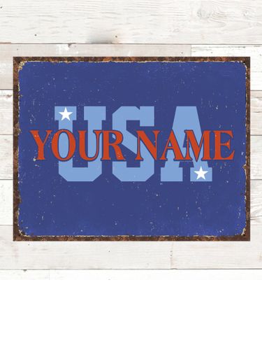 USA : Tin Signs