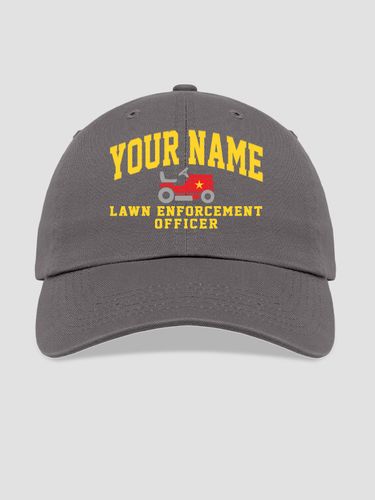 Lawn Enforcement : Embroidered Baseball Hats