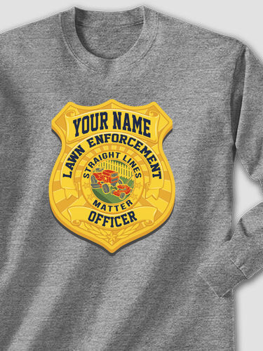 Lawn Enforcement : Printed Long Sleeves