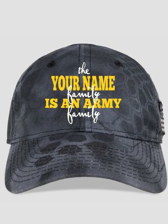Army Family : Embroidered Kryptek Tactical Camo Hats