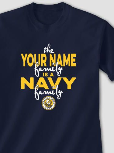 Navy Family : Printed T-Shirts