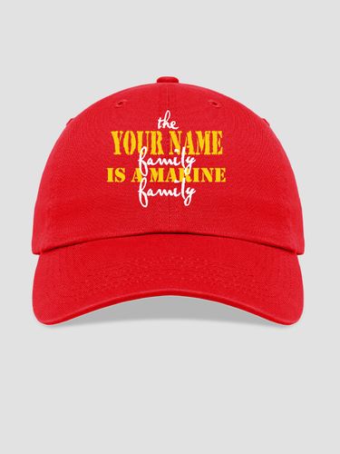 Marine Family : Embroidered Baseball Hats