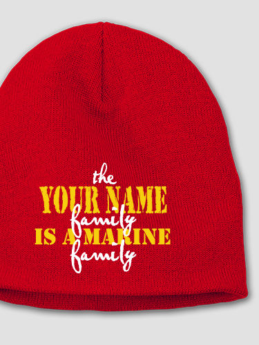Marine Family : Embroidered Beanies