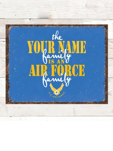 Air Force Family : Tin Signs