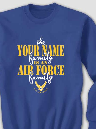 Air Force Family : Printed Sweatshirts
