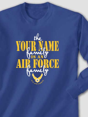 Air Force Family : Printed Long Sleeves