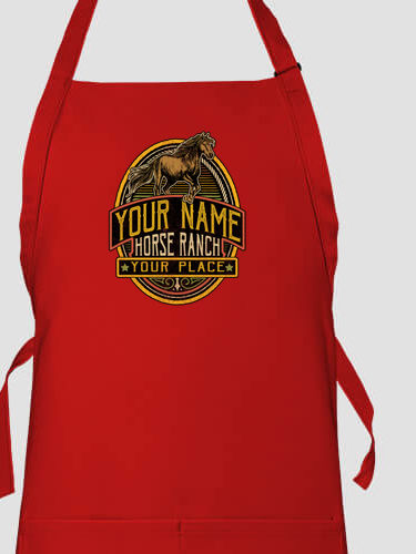 Classic Horse Ranch : Printed Aprons
