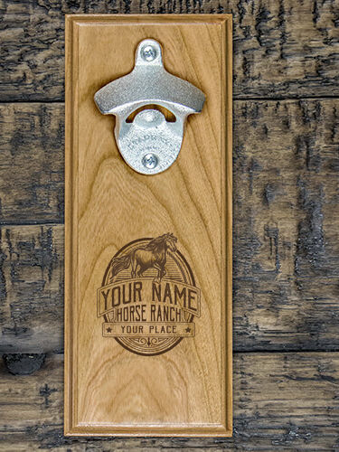 Classic Horse Ranch : Bottle Openers - Engraved