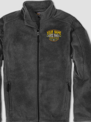 Classic Horse Ranch : Embroidered Fleece Jackets