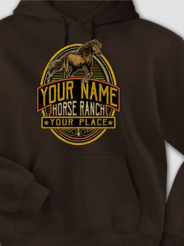 Classic Horse Ranch : Printed Hoodies