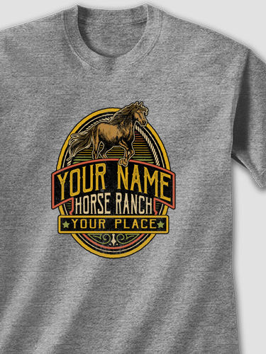 Classic Horse Ranch : Printed T-Shirts
