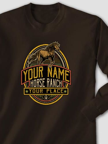 Classic Horse Ranch : Printed Long Sleeves