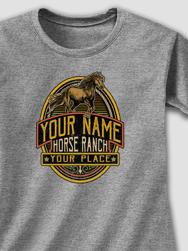 Classic Horse Ranch : Printed T-Shirts