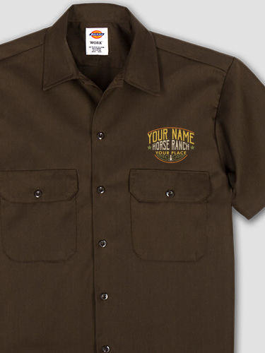 Classic Horse Ranch : Embroidered Work Shirts