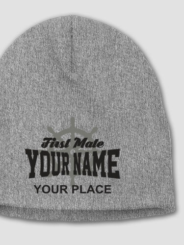 Vintage First Mate : Embroidered Beanies