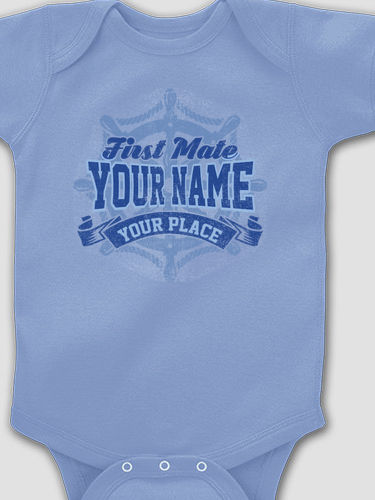 Vintage First Mate : Printed Baby Bodysuits