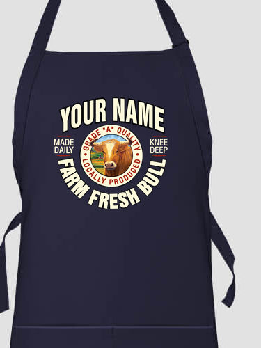 Farm Fresh Bull : Printed Aprons