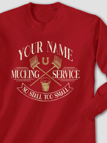 Vintage Mucking Service : Printed Long Sleeves