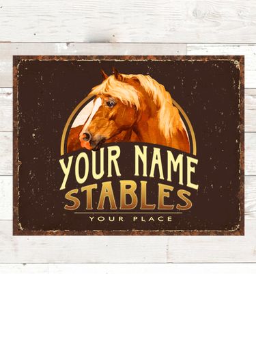 Classic Stables : Tin Signs