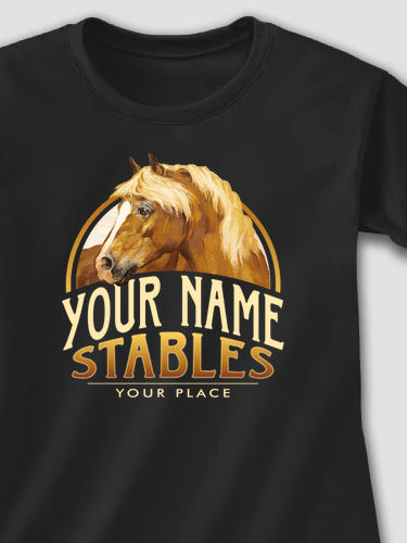 Classic Stables : Adult Ladies Fitted T-Shirt