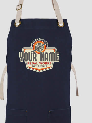 Pedal Works : Printed Canvas Work Aprons