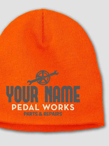 Pedal Works : Embroidered Beanies