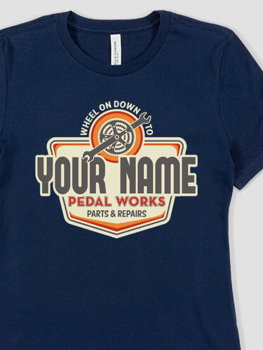 Pedal Works : Premium Ladies T-Shirts