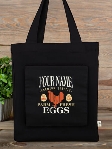 Farm Fresh Eggs : Canvas Totes