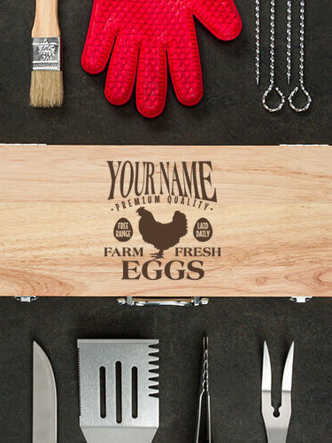 Farm Fresh Eggs : 10 Piece BBQ Set