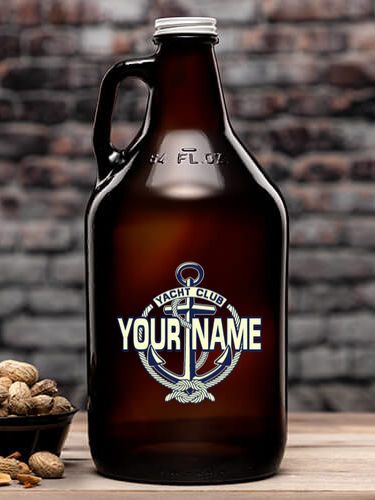 Classic Yacht Club : Beer Growlers - Color Printed