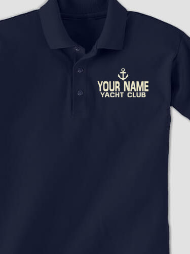 Classic Yacht Club : Embroidered Polo Shirts