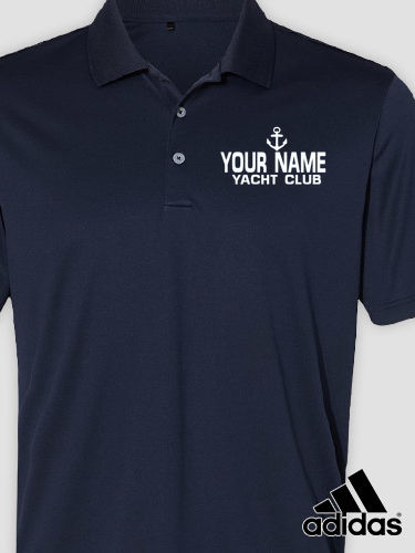 Classic Yacht Club : Embroidered Adidas&reg; Polo Shirts