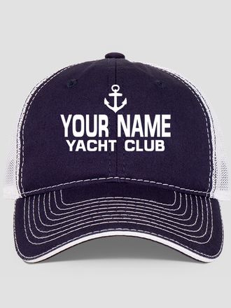 Classic Yacht Club : Embroidered Trucker Hats