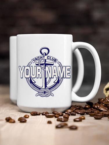 Classic Yacht Club : Ceramic Coffee Mugs