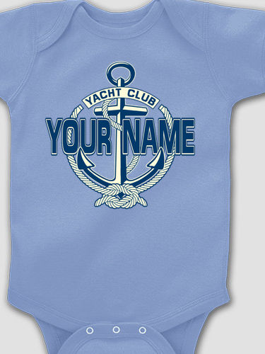 Classic Yacht Club : Printed Baby Bodysuits