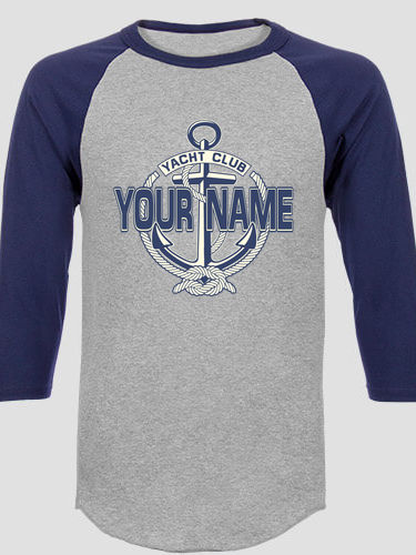 Classic Yacht Club : Printed Raglan Shirts