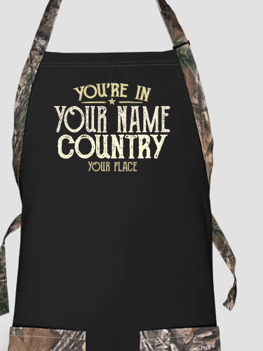 Your Country : Printed 2-Tone Aprons