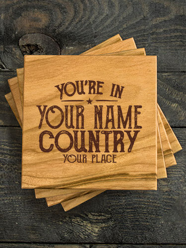 Your Country : Coasters - Engraved