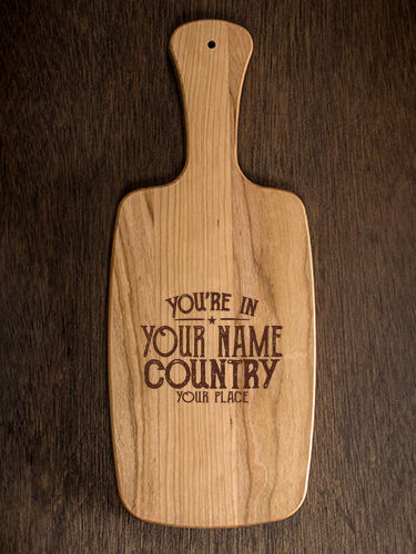 Your Country : Cheese Boards - Engraved