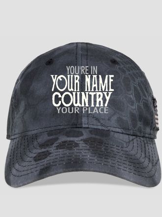 Your Country : Embroidered Kryptek Tactical Camo Hats