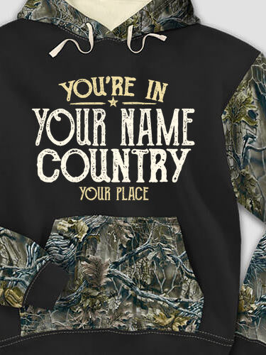Your Country : Printed 2-Tone Camo Hoodies