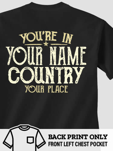 Your Country : Printed Pocket T-Shirts