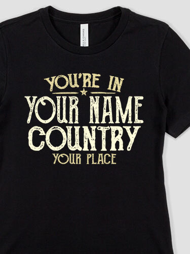 Your Country : Premium Ladies T-Shirts