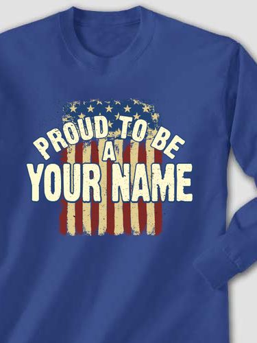 Proud To Be : Printed Long Sleeves