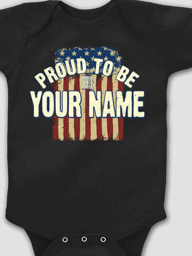 Proud To Be : Printed Baby Bodysuits
